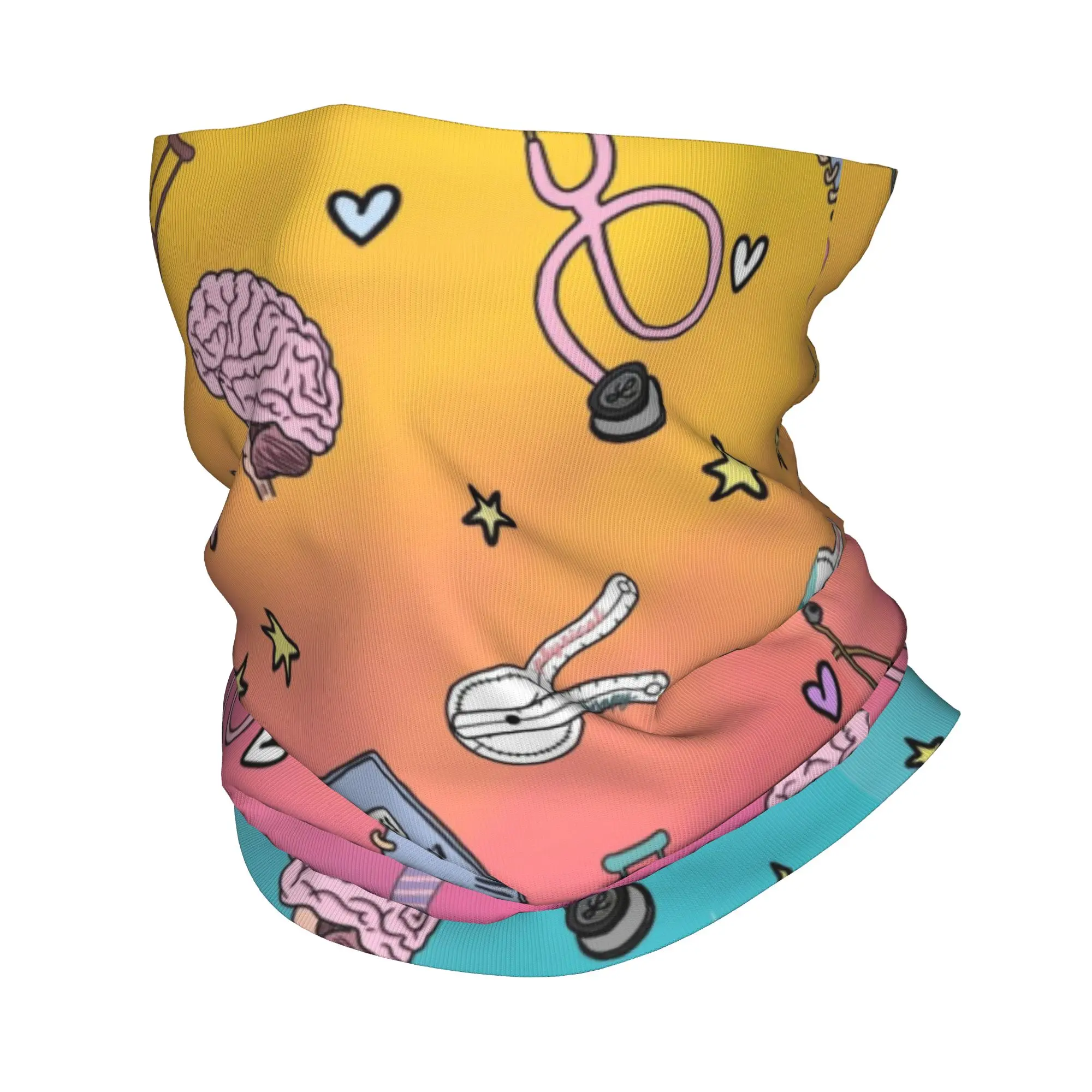 Neck Warmer Tube - ผ้าพันคอแบบใหม่สำหรับแพทย์ พยาบาล แพทย์แผนปัจจุบัน ผ้าพันคอสำหรับฤดูหนาว ผ้าพันคอคลุมคอสำหรับผู้หญิงและผู้ชาย สำหรับเล่นสกี