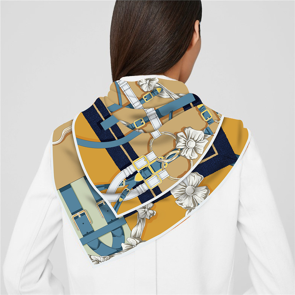 90 ซม.ออกแบบใหม่เข็มขัดผ้าไหมผ - Face Scarf Mask บทวิจารณ์และราคา