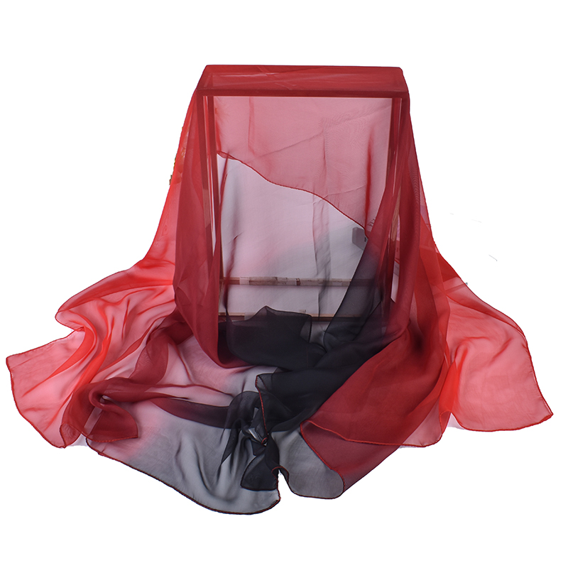 Syal Sutra ผ้าสามสีไล่ระดับสี7 - Face Scarf Mask บทวิจารณ์และราคา