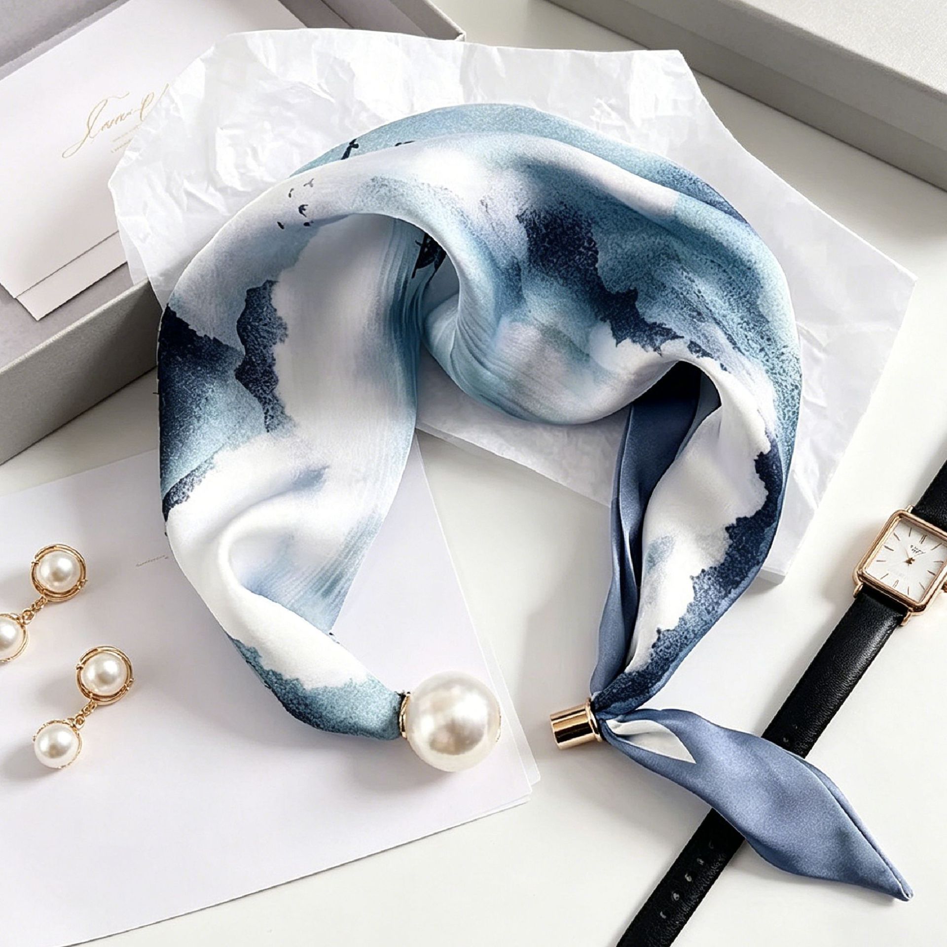 ผ้าพันคอพิมพ์ลายเพสลีย์แบบใหม่ - Face Scarf Mask บทวิจารณ์และราคา