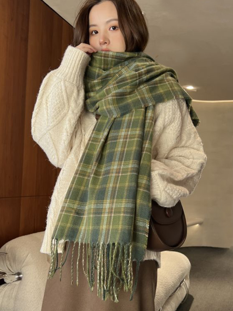 ผ้าพันคอแคชเมียร์เทียมแบบใหม่ส - Woven Scarf Blanket บทวิจารณ์และราคา