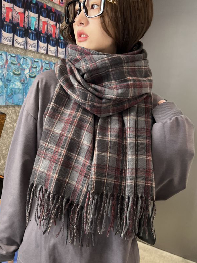ผ้าพันคอแคชเมียร์เทียมแบบใหม่ส - Woven Scarf Blanket บทวิจารณ์และราคา
