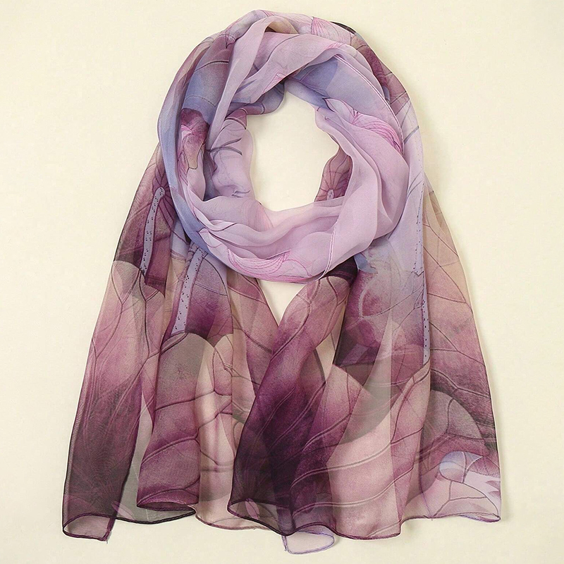 แบรนด์หรูผู้หญิงผ้าพันคอชายหาด - Silk Neck Scarf บทวิจารณ์และราคา