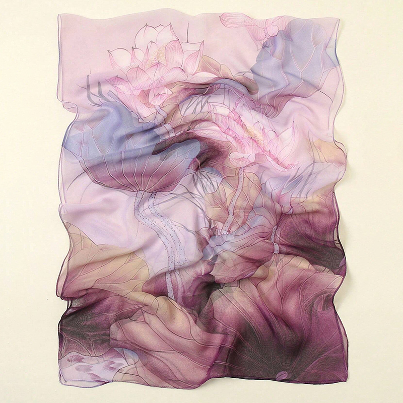 แบรนด์หรูผู้หญิงผ้าพันคอชายหาด - Silk Neck Scarf บทวิจารณ์และราคา
