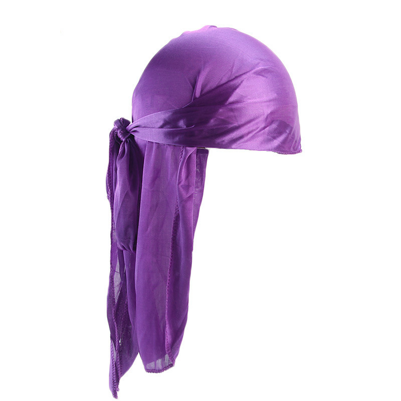 5ชิ้นใหม่หมวกผ้าโพกหัวผ้าไหม d - Bandana Doo Rag บทวิจารณ์และราคา